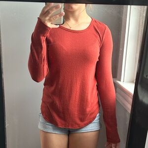 Orange long sleeve